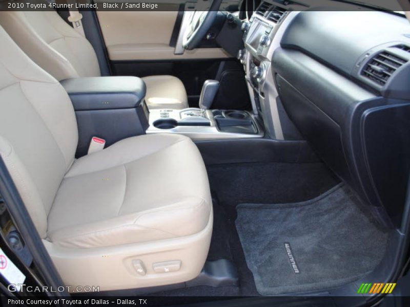 Black / Sand Beige 2010 Toyota 4Runner Limited