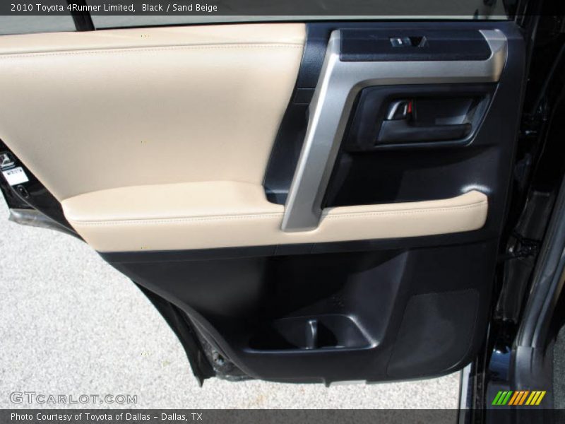 Black / Sand Beige 2010 Toyota 4Runner Limited