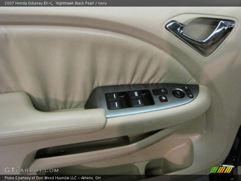 Nighthawk Black Pearl / Ivory 2007 Honda Odyssey EX-L