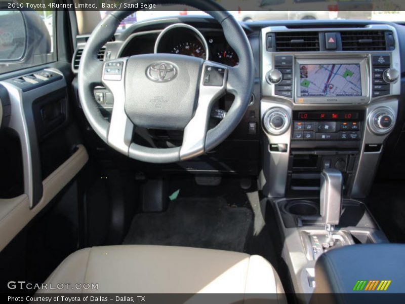 Black / Sand Beige 2010 Toyota 4Runner Limited