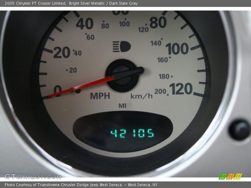 Bright Silver Metallic / Dark Slate Gray 2005 Chrysler PT Cruiser Limited