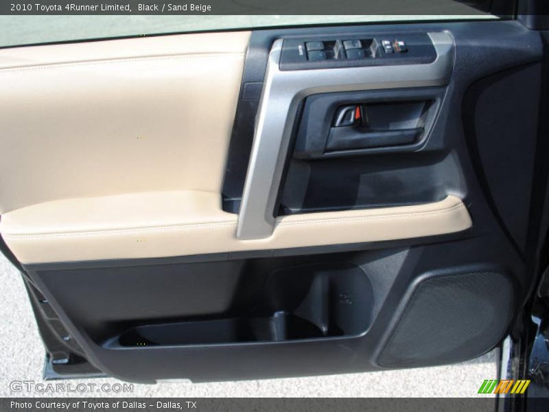 Black / Sand Beige 2010 Toyota 4Runner Limited