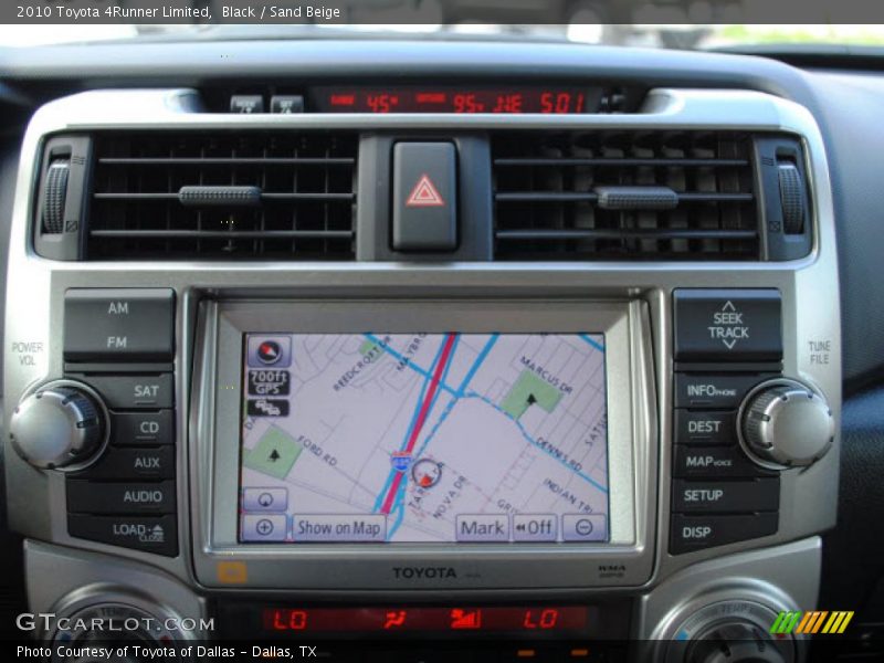 Black / Sand Beige 2010 Toyota 4Runner Limited