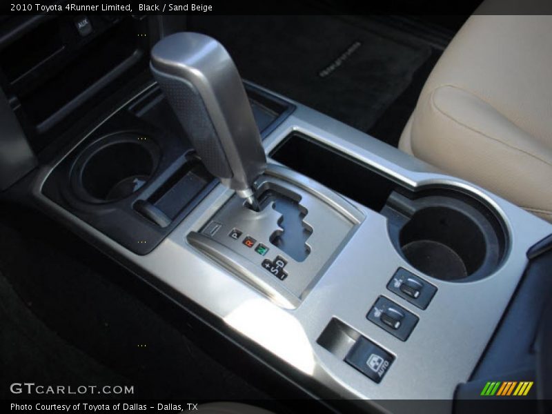 Black / Sand Beige 2010 Toyota 4Runner Limited