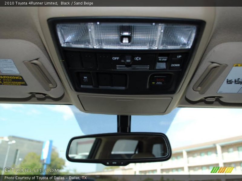 Black / Sand Beige 2010 Toyota 4Runner Limited