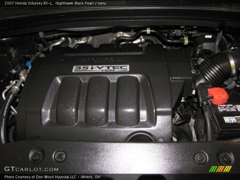 Nighthawk Black Pearl / Ivory 2007 Honda Odyssey EX-L