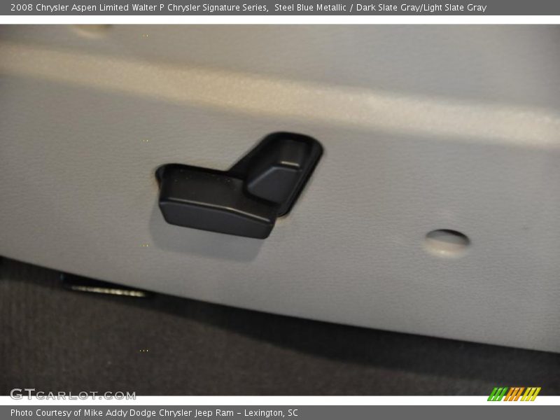 Steel Blue Metallic / Dark Slate Gray/Light Slate Gray 2008 Chrysler Aspen Limited Walter P Chrysler Signature Series