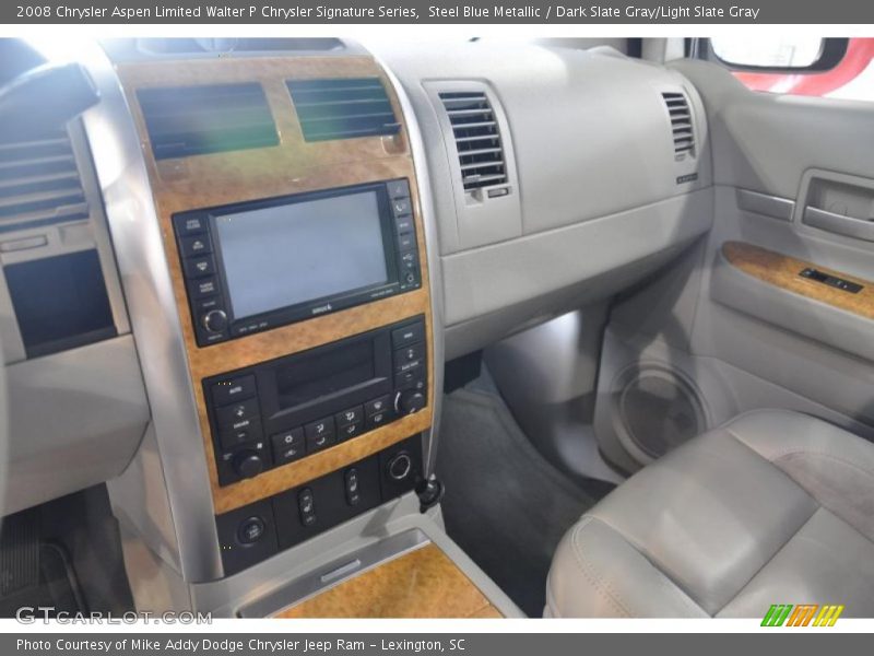 Steel Blue Metallic / Dark Slate Gray/Light Slate Gray 2008 Chrysler Aspen Limited Walter P Chrysler Signature Series