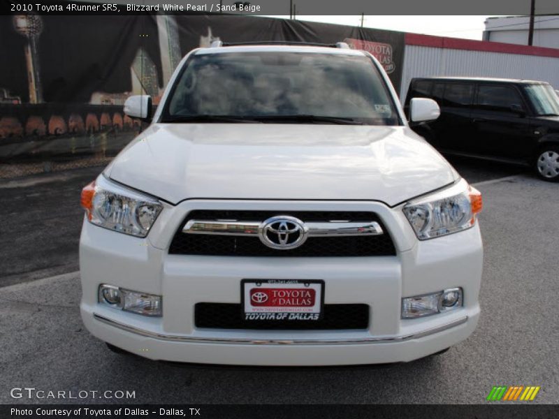 Blizzard White Pearl / Sand Beige 2010 Toyota 4Runner SR5