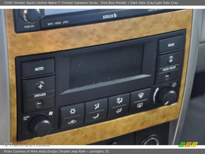 Steel Blue Metallic / Dark Slate Gray/Light Slate Gray 2008 Chrysler Aspen Limited Walter P Chrysler Signature Series