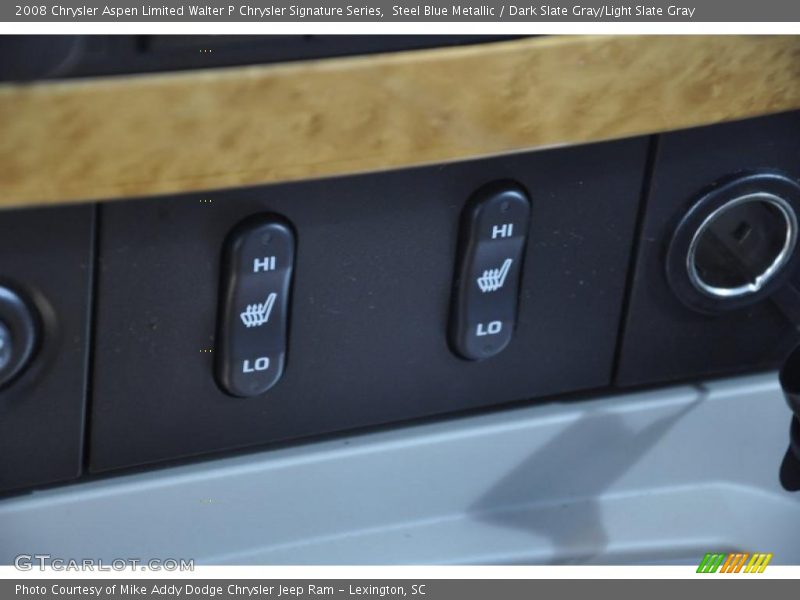 Steel Blue Metallic / Dark Slate Gray/Light Slate Gray 2008 Chrysler Aspen Limited Walter P Chrysler Signature Series