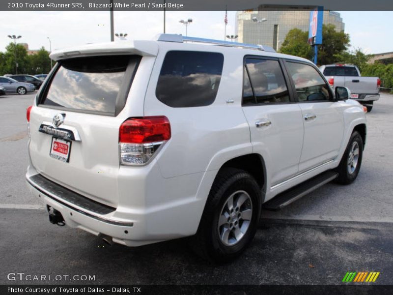 Blizzard White Pearl / Sand Beige 2010 Toyota 4Runner SR5