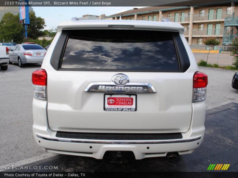 Blizzard White Pearl / Sand Beige 2010 Toyota 4Runner SR5