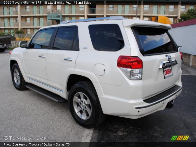 Blizzard White Pearl / Sand Beige 2010 Toyota 4Runner SR5