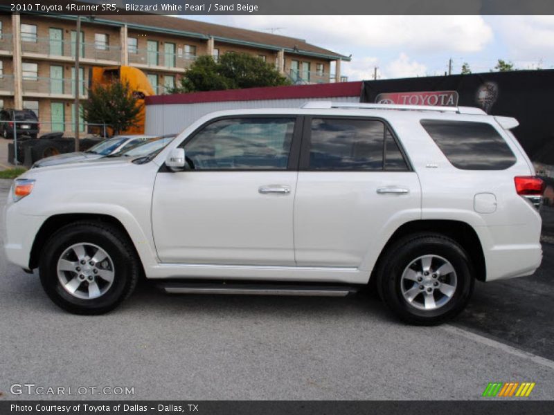 Blizzard White Pearl / Sand Beige 2010 Toyota 4Runner SR5