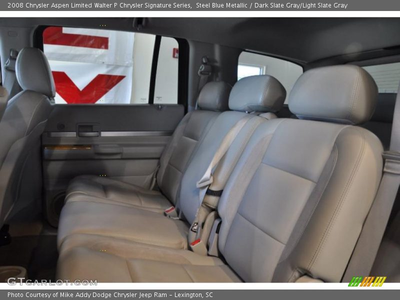 Steel Blue Metallic / Dark Slate Gray/Light Slate Gray 2008 Chrysler Aspen Limited Walter P Chrysler Signature Series