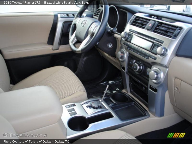 Blizzard White Pearl / Sand Beige 2010 Toyota 4Runner SR5