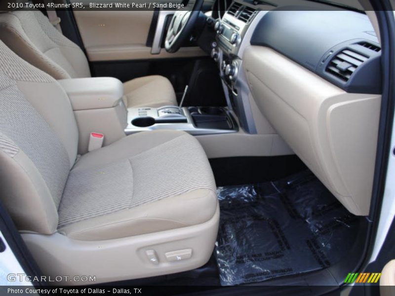 Blizzard White Pearl / Sand Beige 2010 Toyota 4Runner SR5