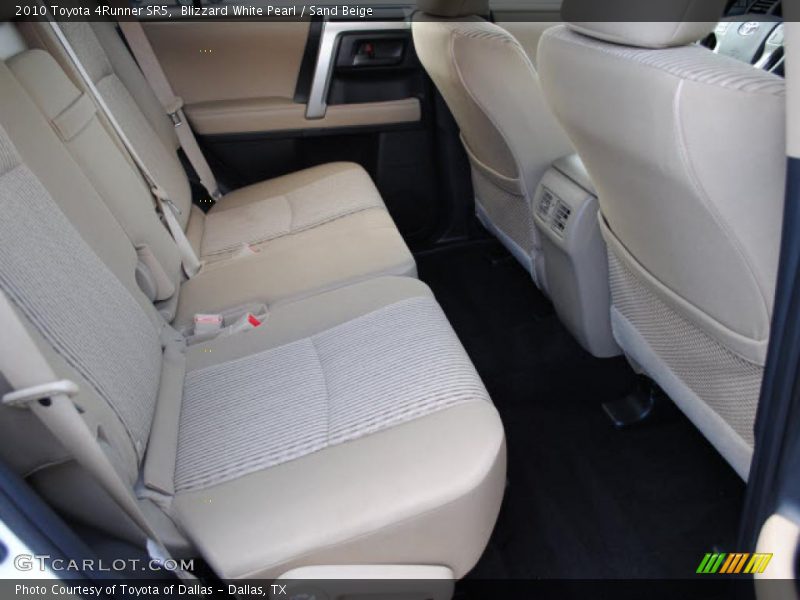 Blizzard White Pearl / Sand Beige 2010 Toyota 4Runner SR5