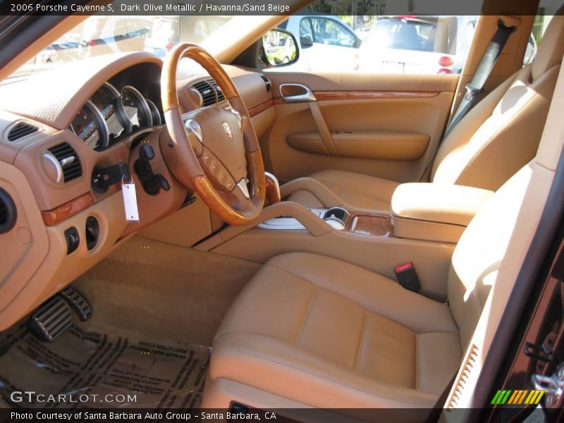  2006 Cayenne S Havanna/Sand Beige Interior