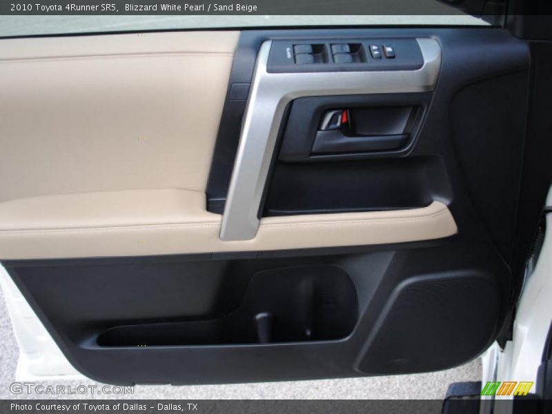Blizzard White Pearl / Sand Beige 2010 Toyota 4Runner SR5