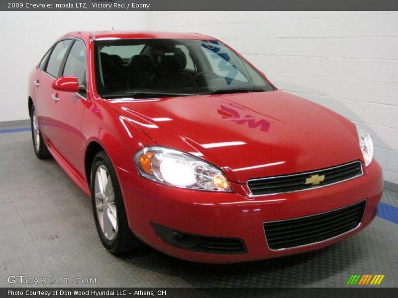 Victory Red / Ebony 2009 Chevrolet Impala LTZ