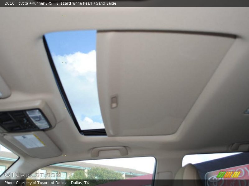 Blizzard White Pearl / Sand Beige 2010 Toyota 4Runner SR5