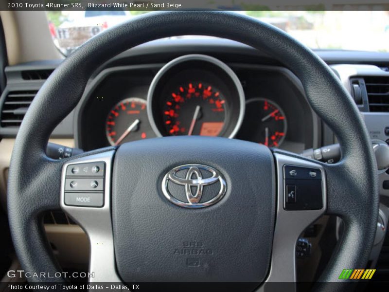 Blizzard White Pearl / Sand Beige 2010 Toyota 4Runner SR5