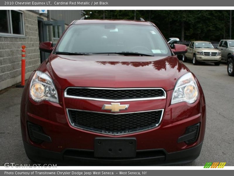 Cardinal Red Metallic / Jet Black 2010 Chevrolet Equinox LT
