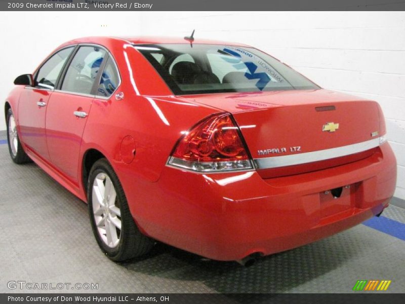 Victory Red / Ebony 2009 Chevrolet Impala LTZ