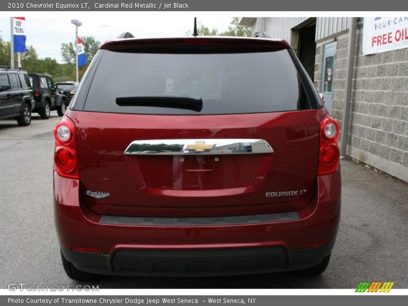 Cardinal Red Metallic / Jet Black 2010 Chevrolet Equinox LT