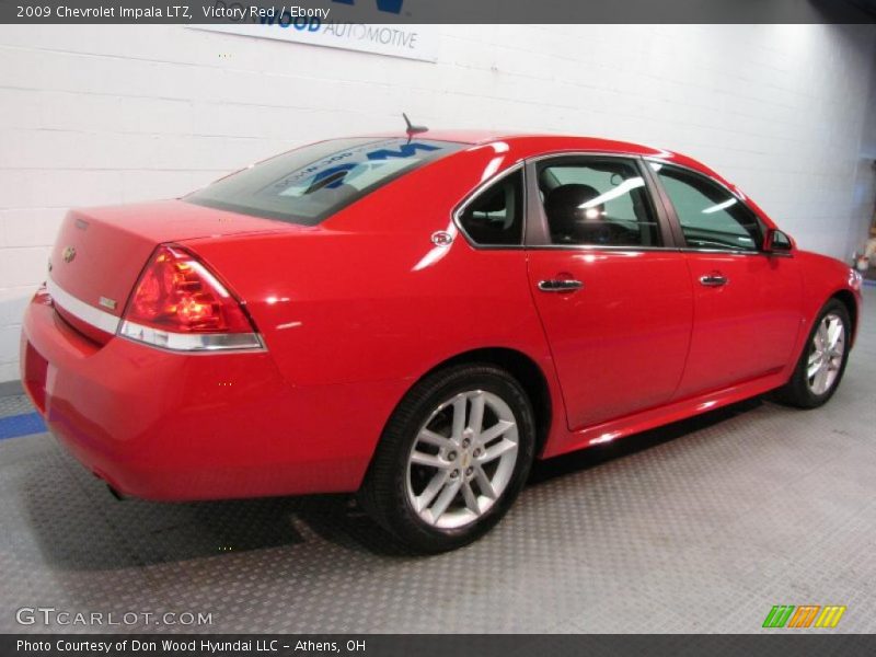 Victory Red / Ebony 2009 Chevrolet Impala LTZ