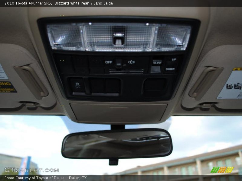 Blizzard White Pearl / Sand Beige 2010 Toyota 4Runner SR5