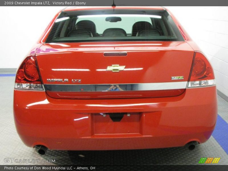 Victory Red / Ebony 2009 Chevrolet Impala LTZ