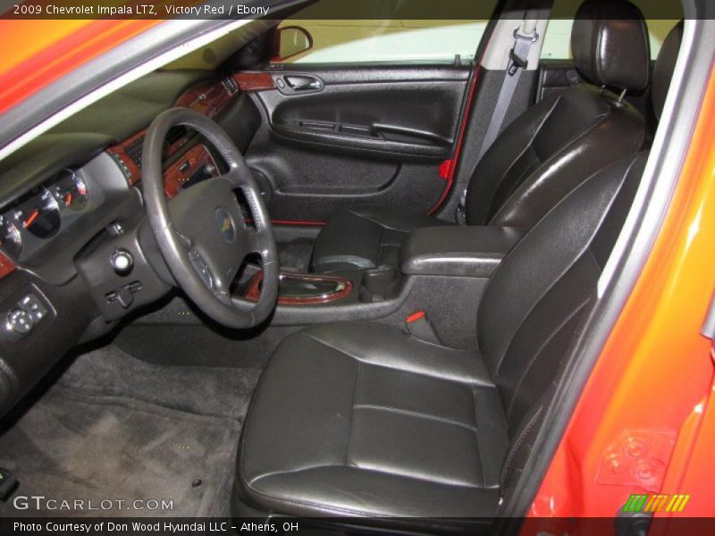 Victory Red / Ebony 2009 Chevrolet Impala LTZ