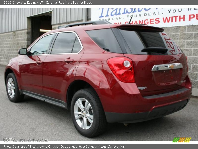 Cardinal Red Metallic / Jet Black 2010 Chevrolet Equinox LT