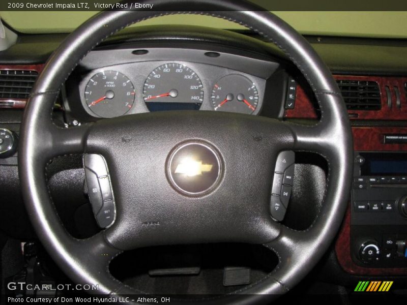 Victory Red / Ebony 2009 Chevrolet Impala LTZ
