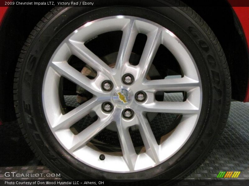 Victory Red / Ebony 2009 Chevrolet Impala LTZ