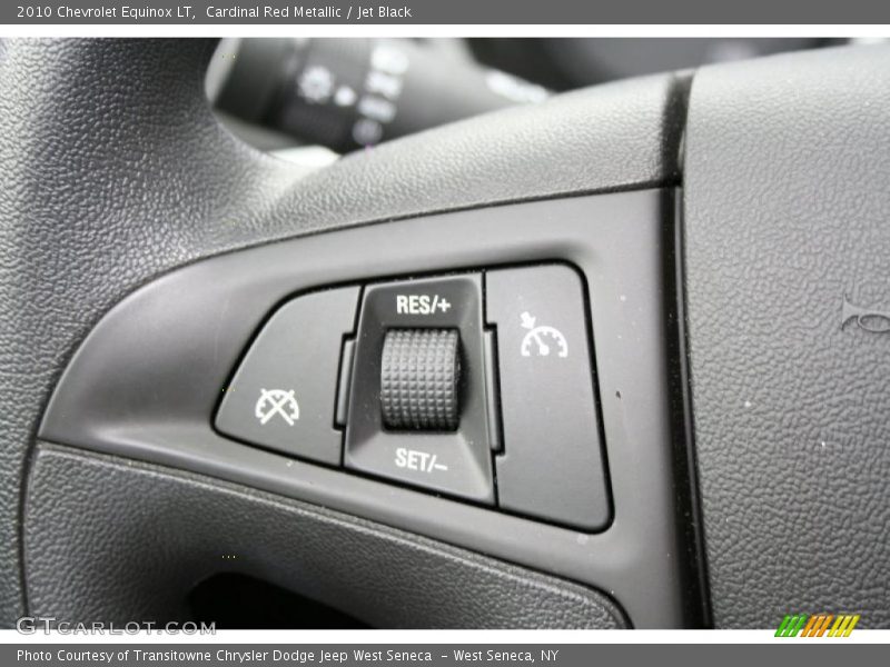 Cardinal Red Metallic / Jet Black 2010 Chevrolet Equinox LT