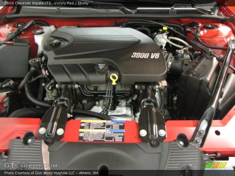 Victory Red / Ebony 2009 Chevrolet Impala LTZ