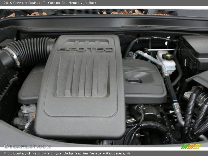 Cardinal Red Metallic / Jet Black 2010 Chevrolet Equinox LT