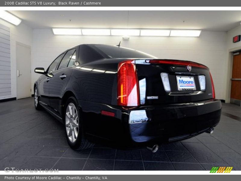 Black Raven / Cashmere 2008 Cadillac STS V8 Luxury