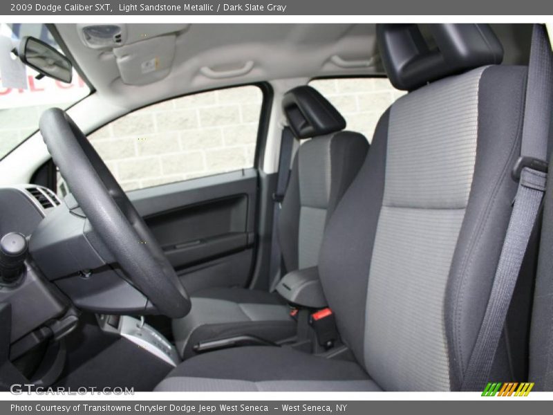 Light Sandstone Metallic / Dark Slate Gray 2009 Dodge Caliber SXT