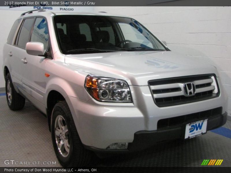 Billet Silver Metallic / Gray 2007 Honda Pilot EX 4WD