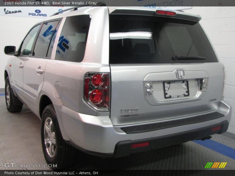 Billet Silver Metallic / Gray 2007 Honda Pilot EX 4WD