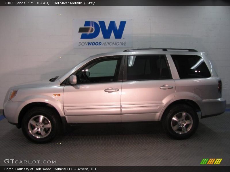 Billet Silver Metallic / Gray 2007 Honda Pilot EX 4WD