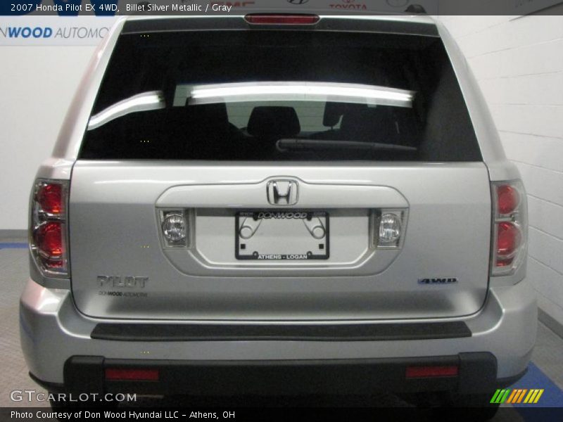 Billet Silver Metallic / Gray 2007 Honda Pilot EX 4WD