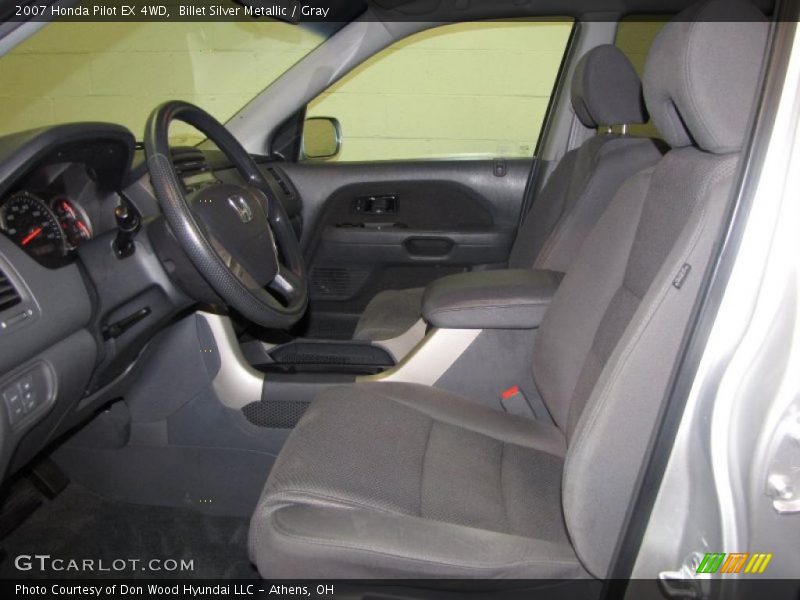 Billet Silver Metallic / Gray 2007 Honda Pilot EX 4WD