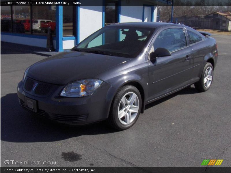 Dark Slate Metallic / Ebony 2008 Pontiac G5