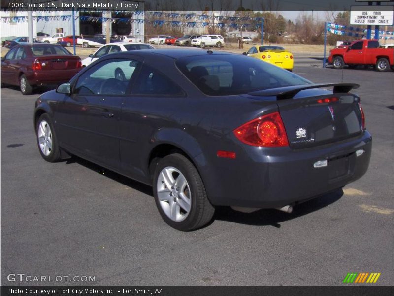 Dark Slate Metallic / Ebony 2008 Pontiac G5